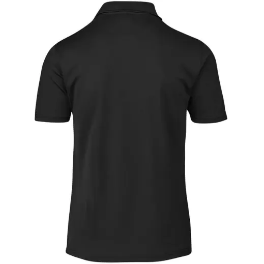 Mens Maestro Golf Shirt Black Back